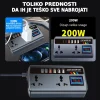 Auto inverter 12/24 V na 220 V sa USB portovima