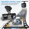 Auto kamera sa tri objektiva, napred-nazad-kabina Auto kamera sa tri objektiva, napred-nazad-kabina