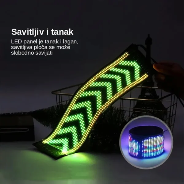 LED matrični displej za auto, USB LED matrični displej za auto, USB