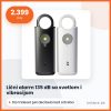 Lični alarm 135 dB sa svetlom i vibracijom