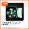 Svetleće trake za felne, 10 komada Svetleće trake za felne, 10 komada