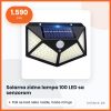 Solarna zidna lampa 100 LED sa senzorom pokreta Solarna zidna lampa 100 LED sa senzorom pokreta