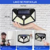 Solarna zidna lampa 100 LED sa senzorom pokreta Solarna zidna lampa 100 LED sa senzorom pokreta