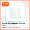 Pametni WiFi prekidač EU 220 V, sa nulom Pametni WiFi prekidač EU 220 V, sa nulom